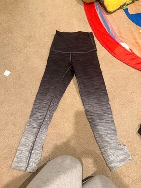 lululemon athletica Ombre High-Waist Leggings - Black to white